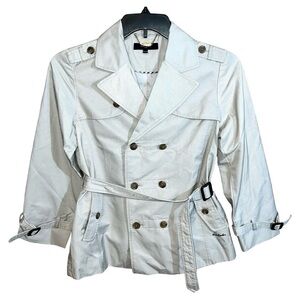 Pierre Cardin Jacket Women’s Size 79-165 XS Beige With Belt